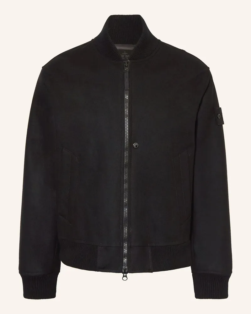 Stone Island Blouson Ghost schwarz Schwarz