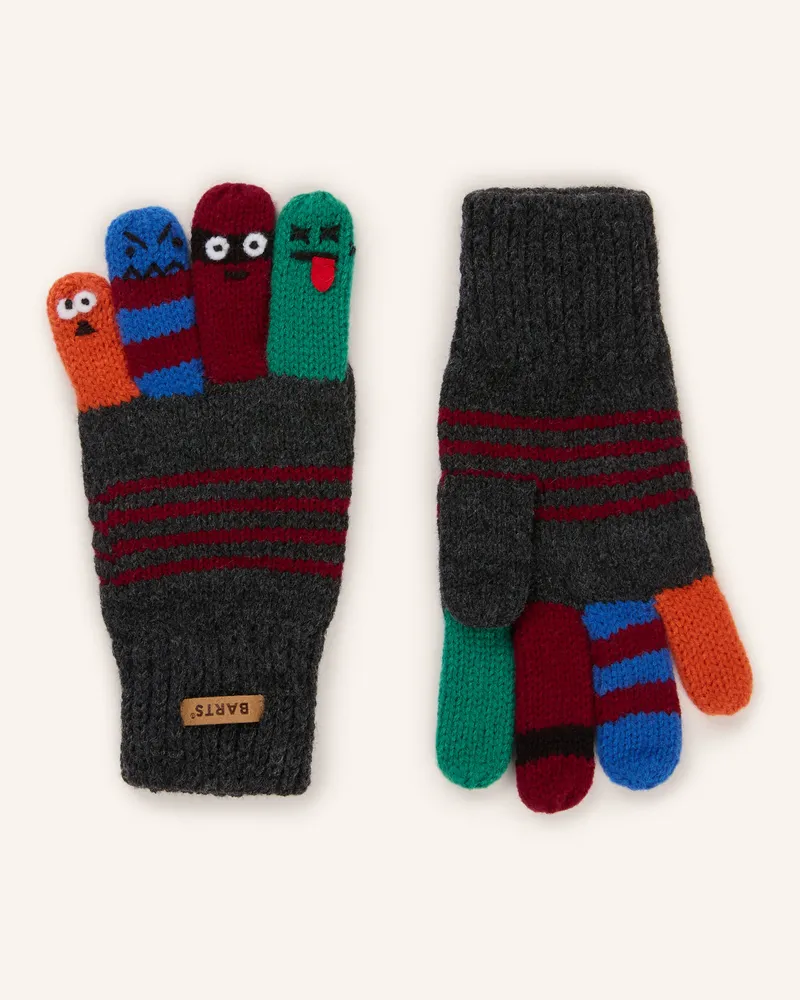 Barts Handschuhe Puppeteer grau Dunkelgrau