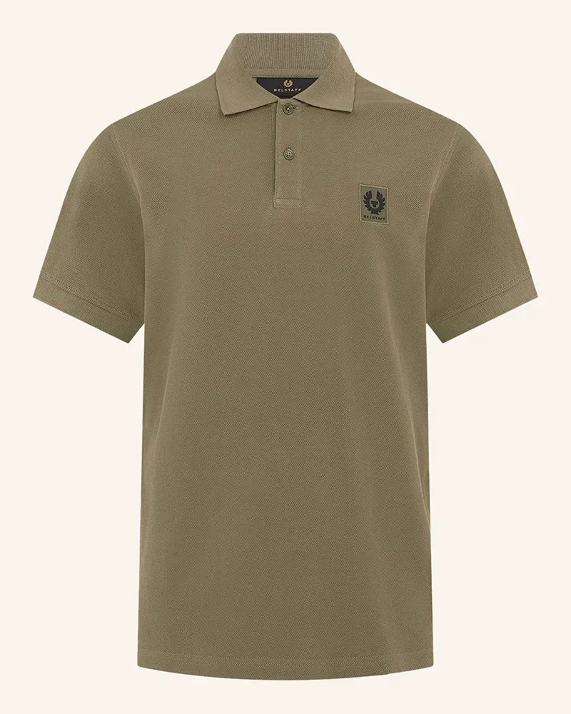 Belstaff Piqué-Poloshirt Oliv
