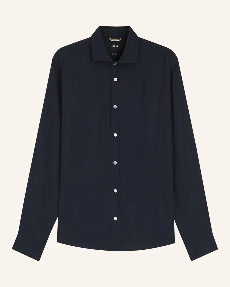 HUGO BOSS Casual Hemd C-Liam-Sp-262 Regular Fit blau Dunkelblau