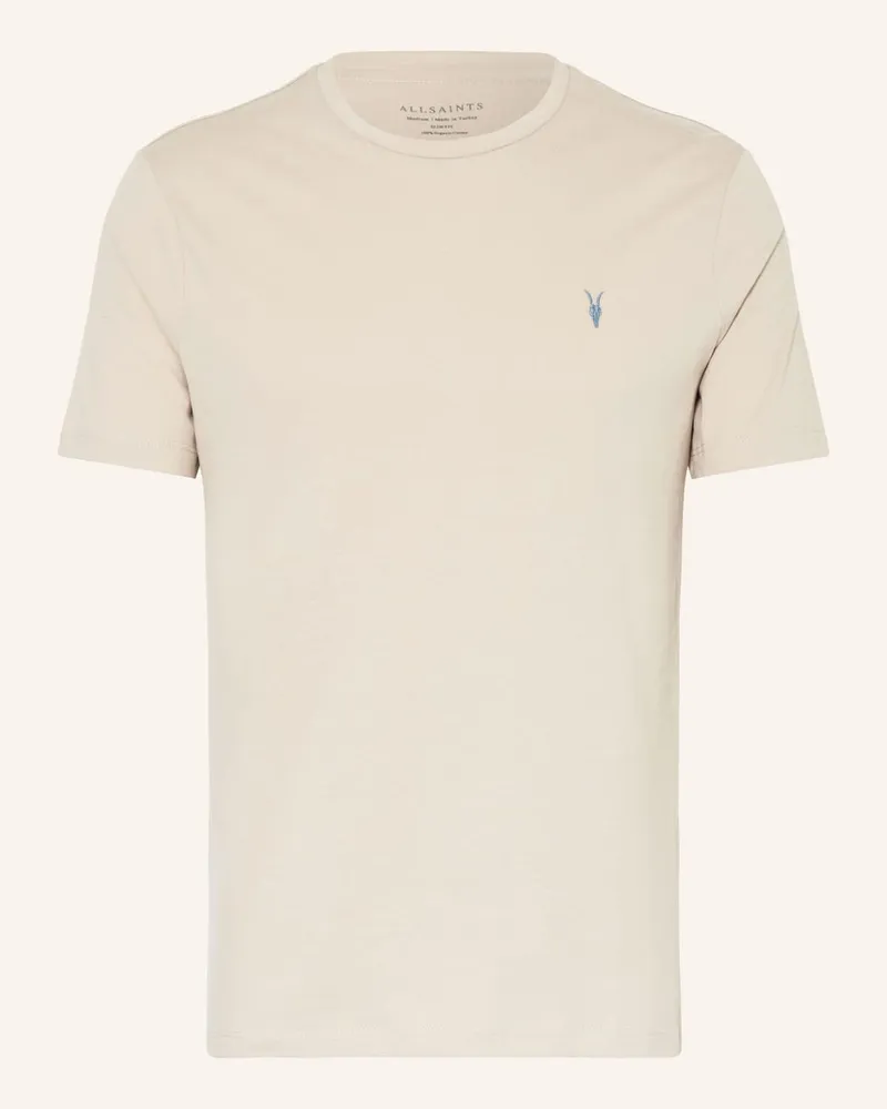 AllSaints T-Shirt BRACE CONTRAST Beige