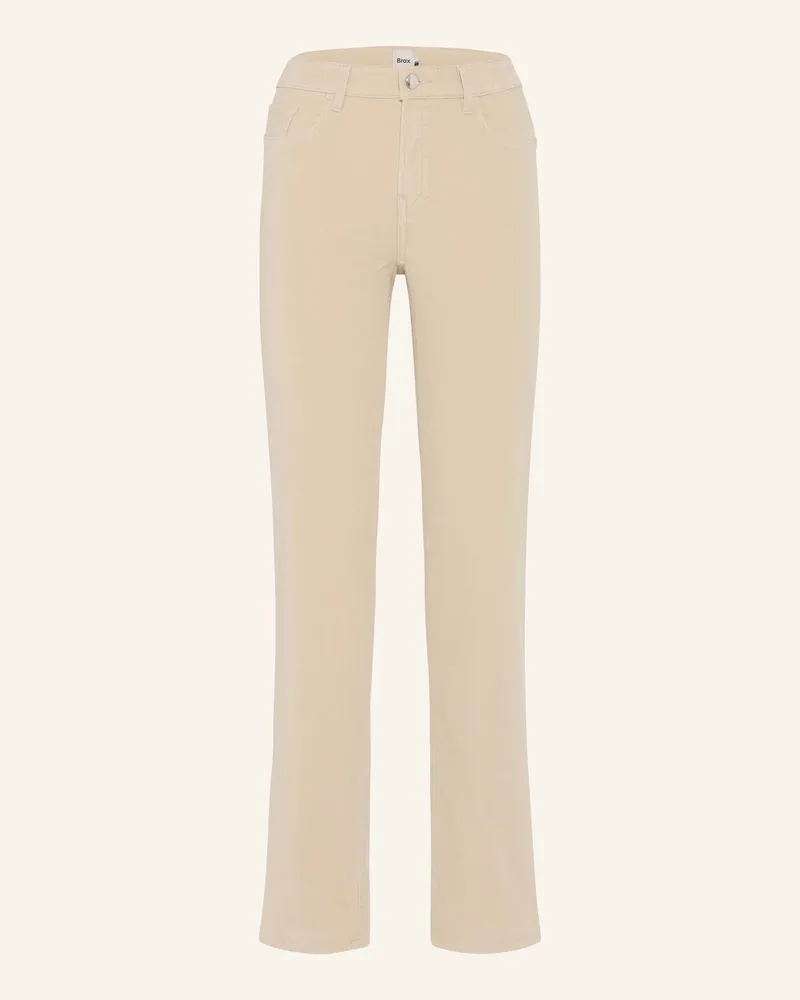 Brax Five-Pocket-Jeans STYLE CAROLA Beige