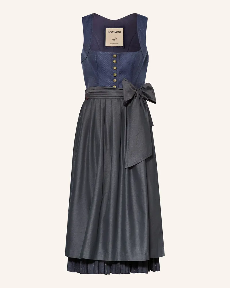 CocoVero Dirndl HEDI Dunkelblau