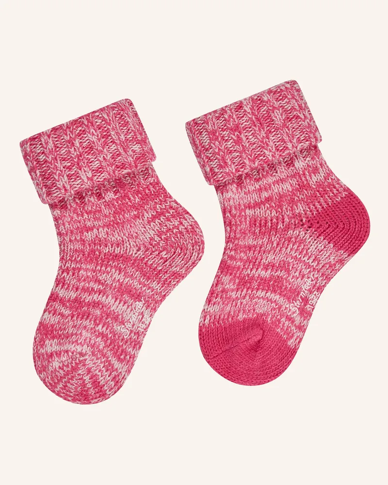 Sterntaler Socken 2er-Pack Wolle pink Pink