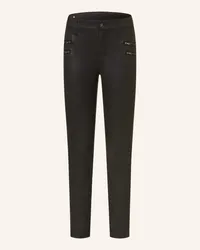 MAC Jeans Coated Jeans SKINNY Schwarz