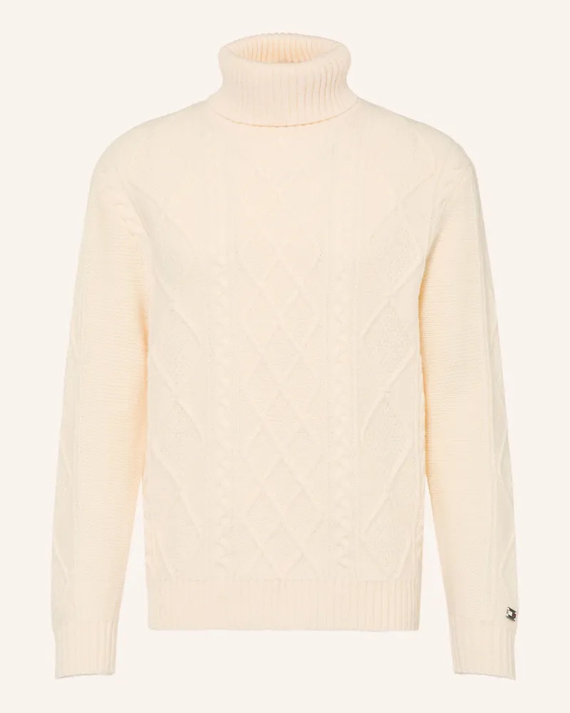 Tommy Hilfiger Rollkragenpullover beige Ecru