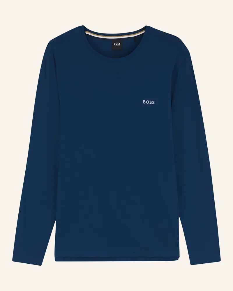 HUGO BOSS Schlafshirt Mix&Match blau Türkis
