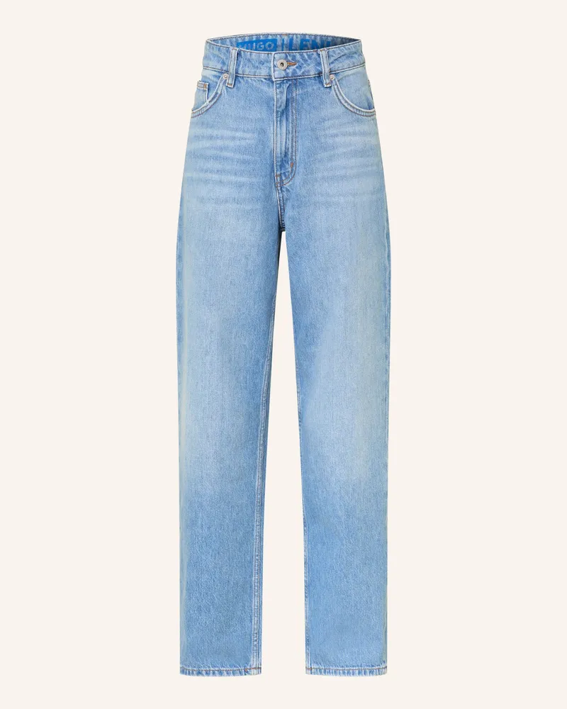 HUGO BOSS Wide Leg Jeans Leni blau 434