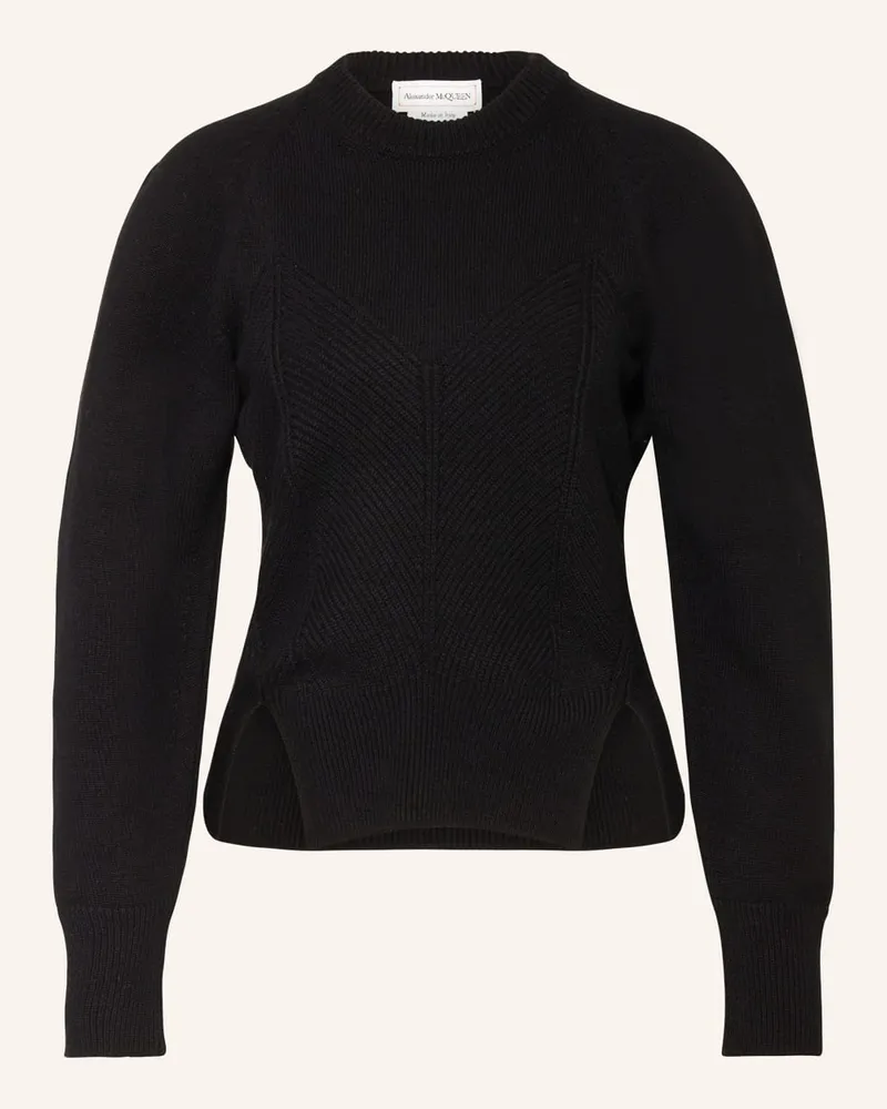 Alexander McQueen Pullover Schwarz