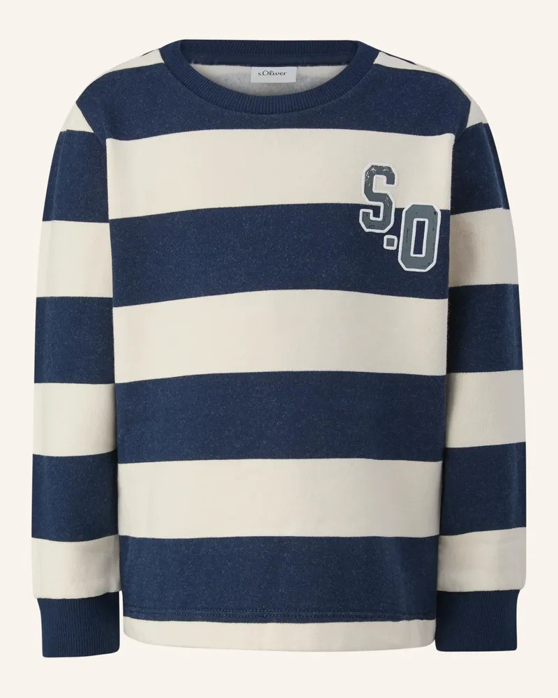 S.Oliver Sweatshirt blau Blau