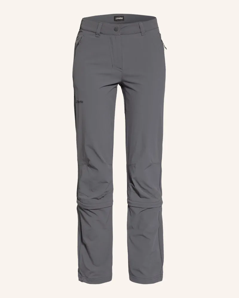 Schöffel Zipp-Off-Hose Engadin 1 grau Grau