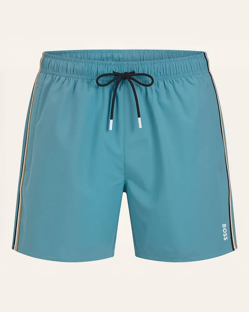 HUGO BOSS Badeshorts ICONIC Hellblau