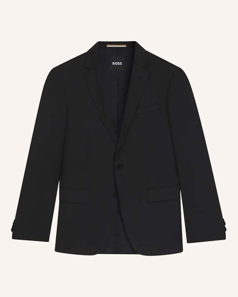 HUGO BOSS Anzugsakko Huge Slim Fit schwarz Schwarz