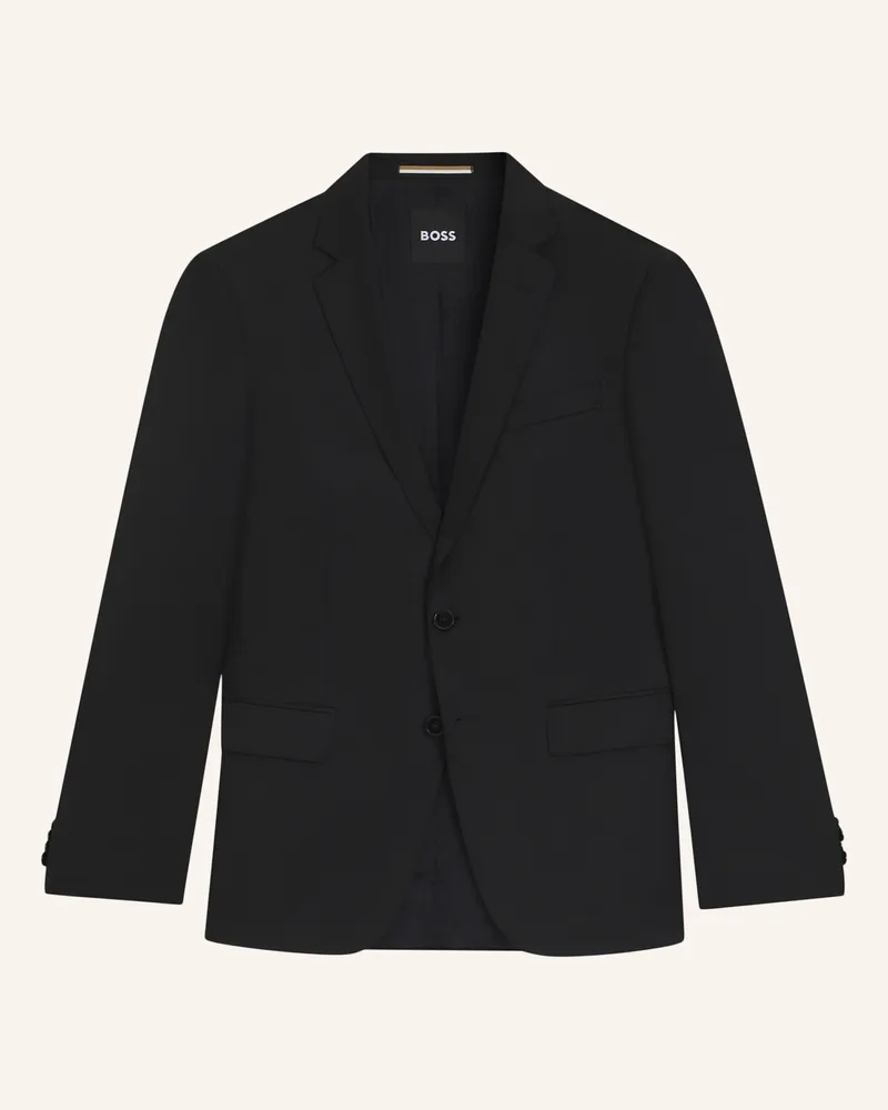 HUGO BOSS Anzugsakko Huge Slim Fit schwarz Schwarz