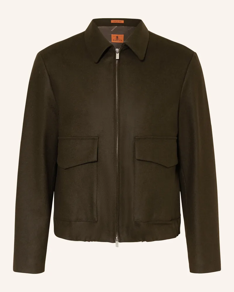 BARENA Blouson gruen Dunkelgrün