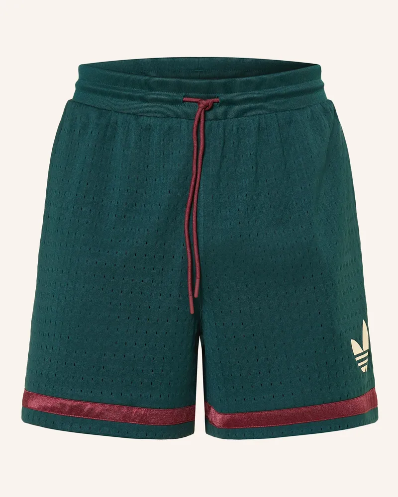 adidas Trainingsshorts ORIGINALS BASKETBALL Dunkelgrün
