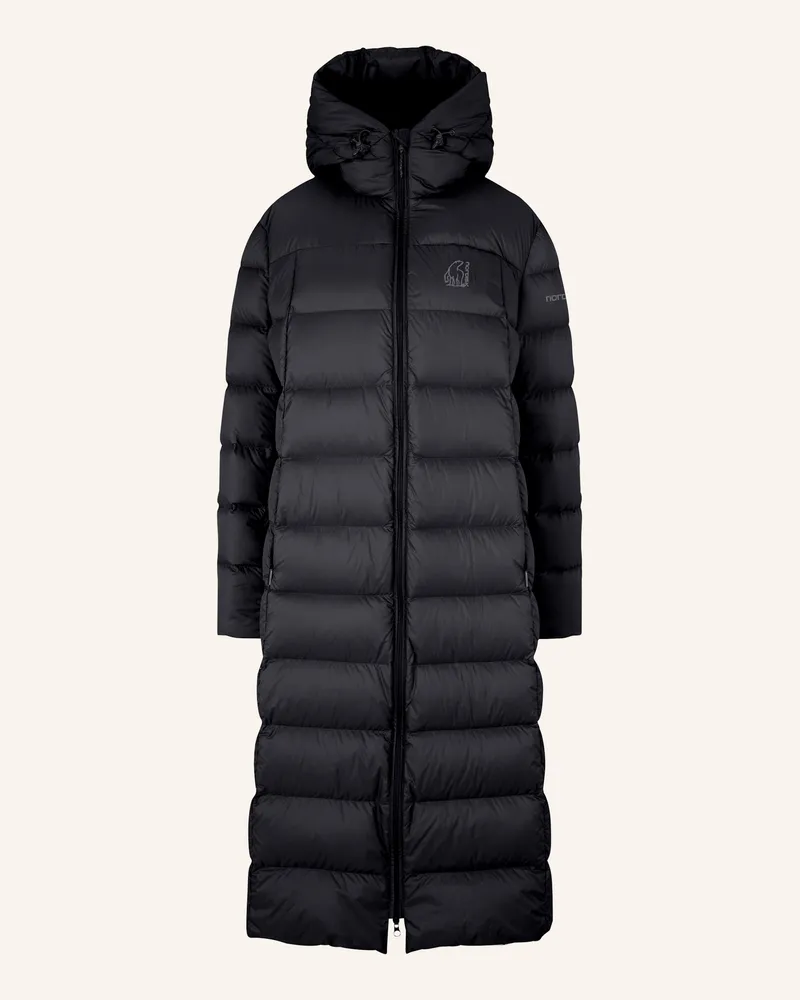 Nordisk Daunenmantel Nixie schwarz Schwarz