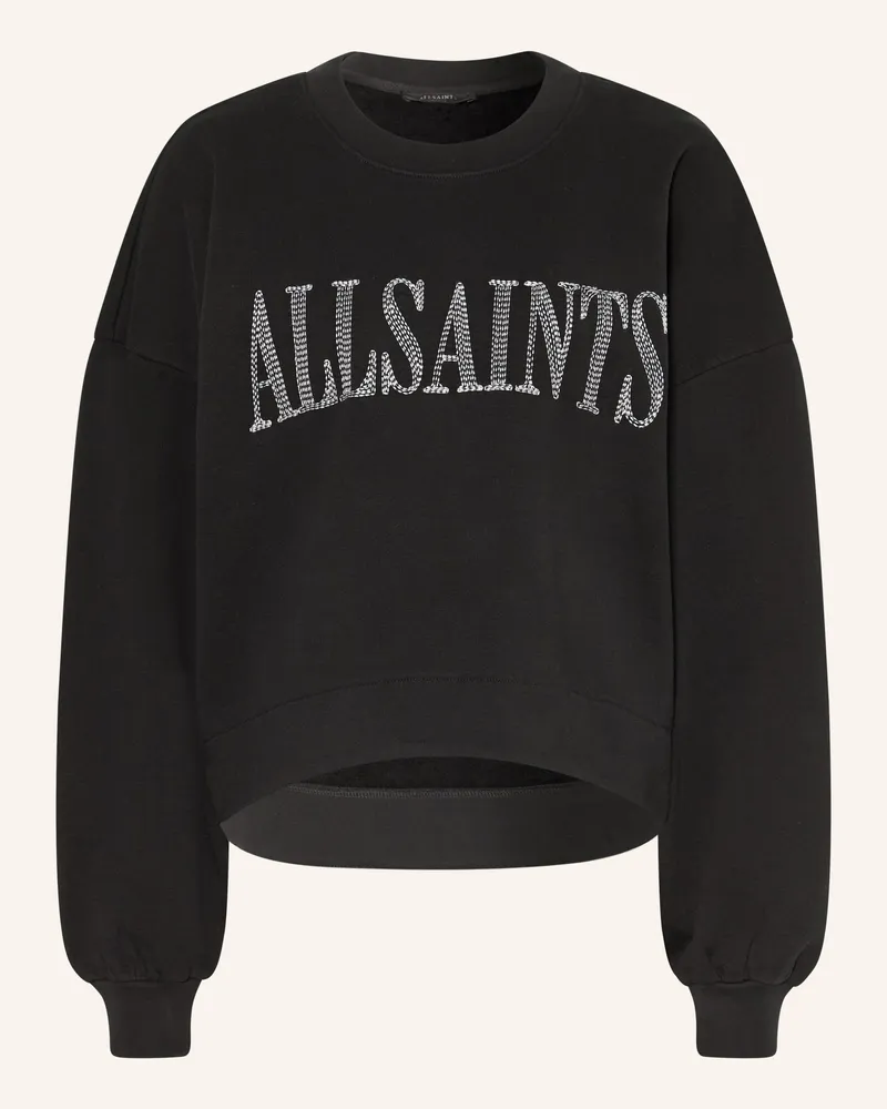 AllSaints Sweatshirt Dash schwarz Schwarz