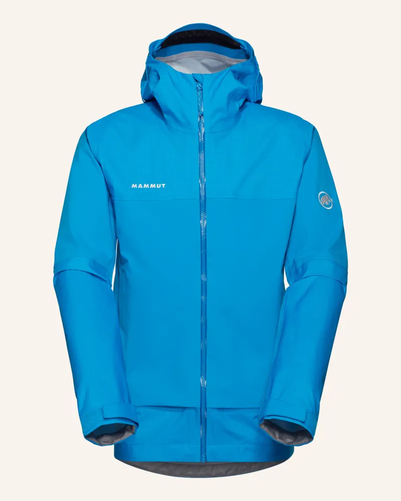 Mammut Hardshell-Jacke DUCAN GUIDE HS HOODED Blau