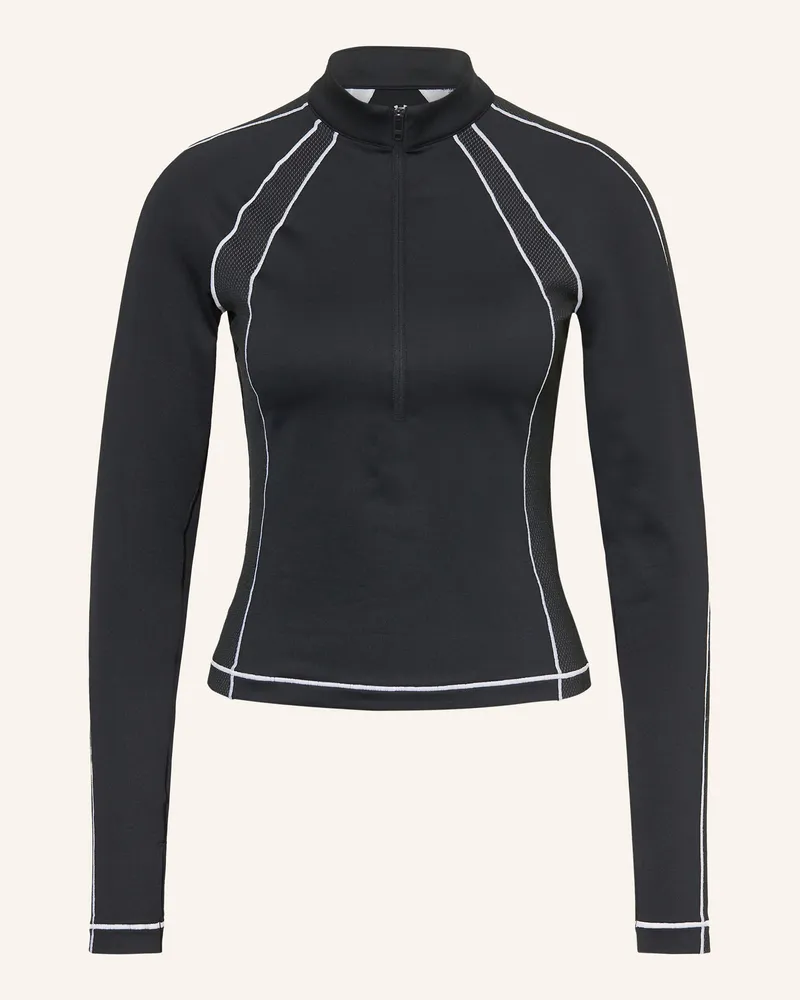 Under Armour Laufshirt UA COLDGEAR TEXTURED Schwarz