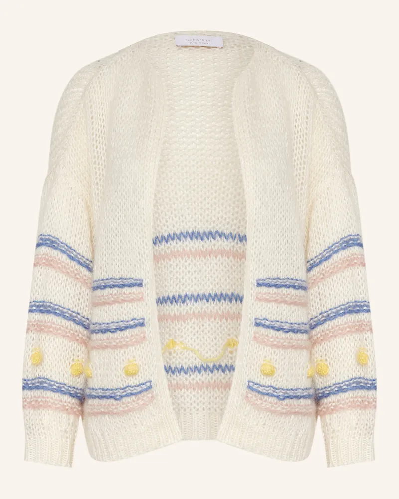Rich&Royal Strickhülle mit Mohair Ecru