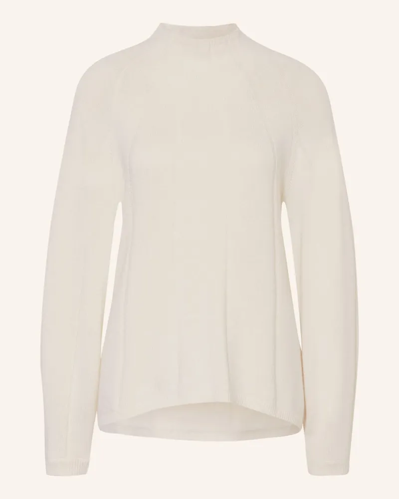 FTC Cashmere Pullover mit Cashmere Weiss