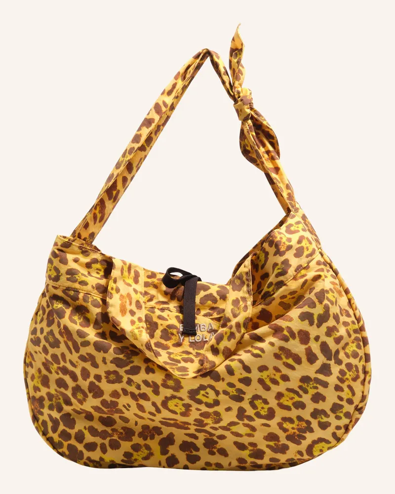 BIMBA Y LOLA Maxi-Schultertasche gelb Gelb