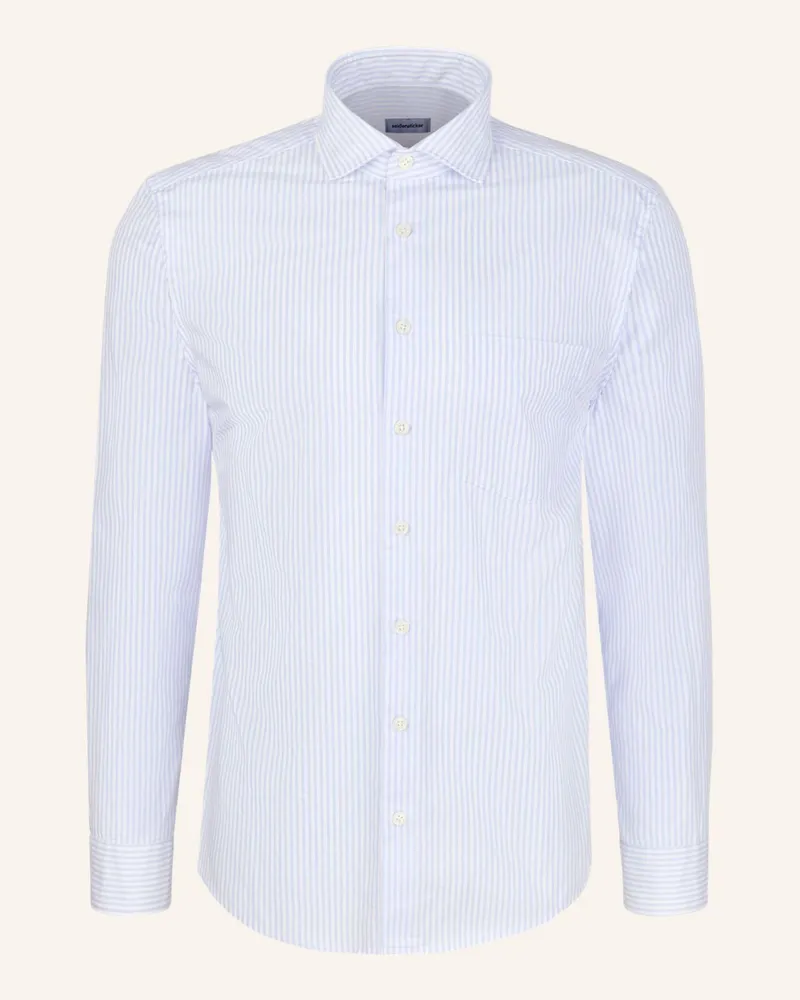 Seidensticker Casual Hemd Regular Fit blau Hellblau
