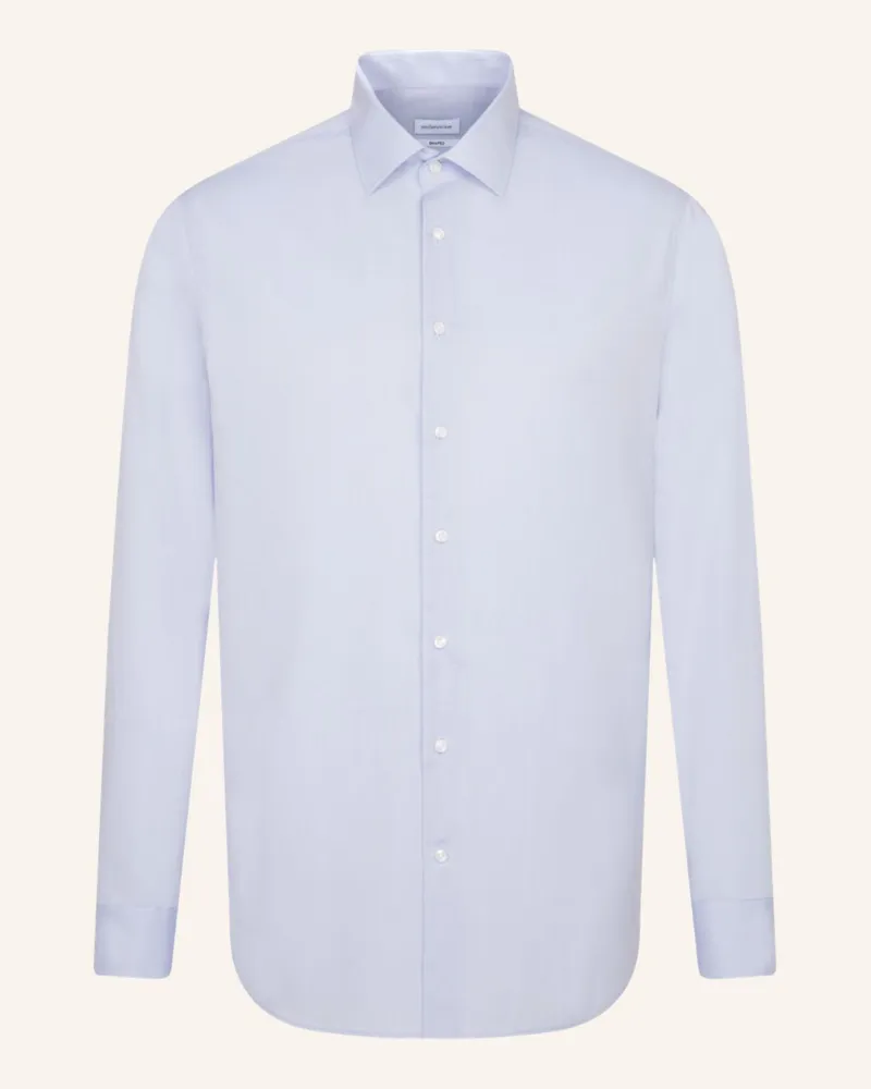 Seidensticker Business Hemd Shaped Fit blau Hellblau
