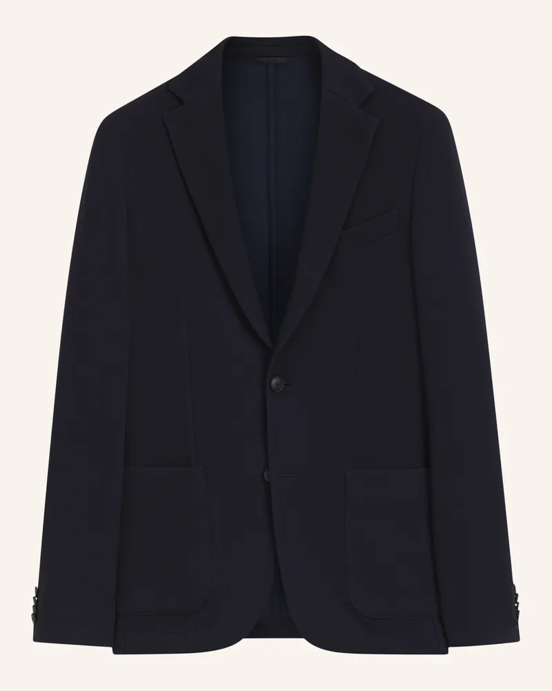HUGO BOSS Sakko P-Hanry-J-Wg-264 Slim Fit blau Dunkelblau