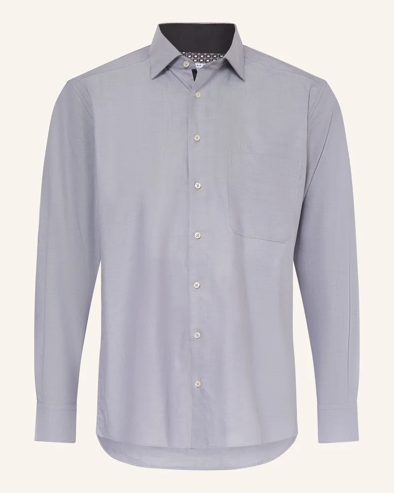 Eterna Hemd Comfort Fit Dunkelgrau