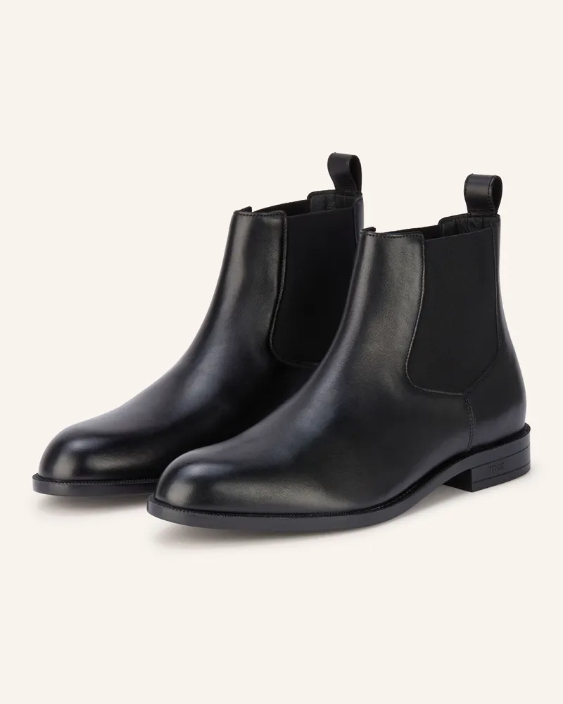 HUGO BOSS Chelsea-Boots Tayil schwarz Schwarz