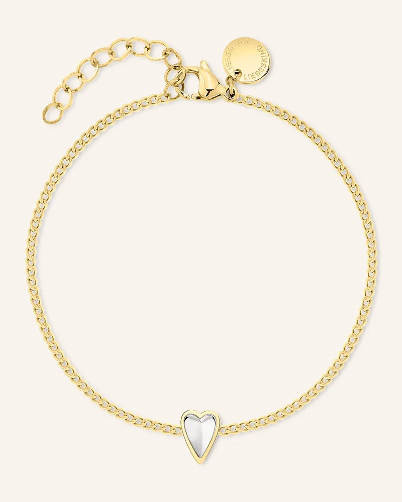 Liebeskind Armband  Aus  Edelstahl gold Gold
