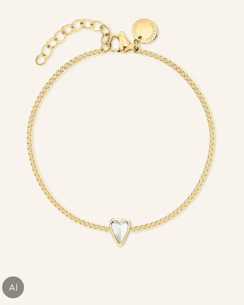 Liebeskind Armband  Aus  Edelstahl gold Gold