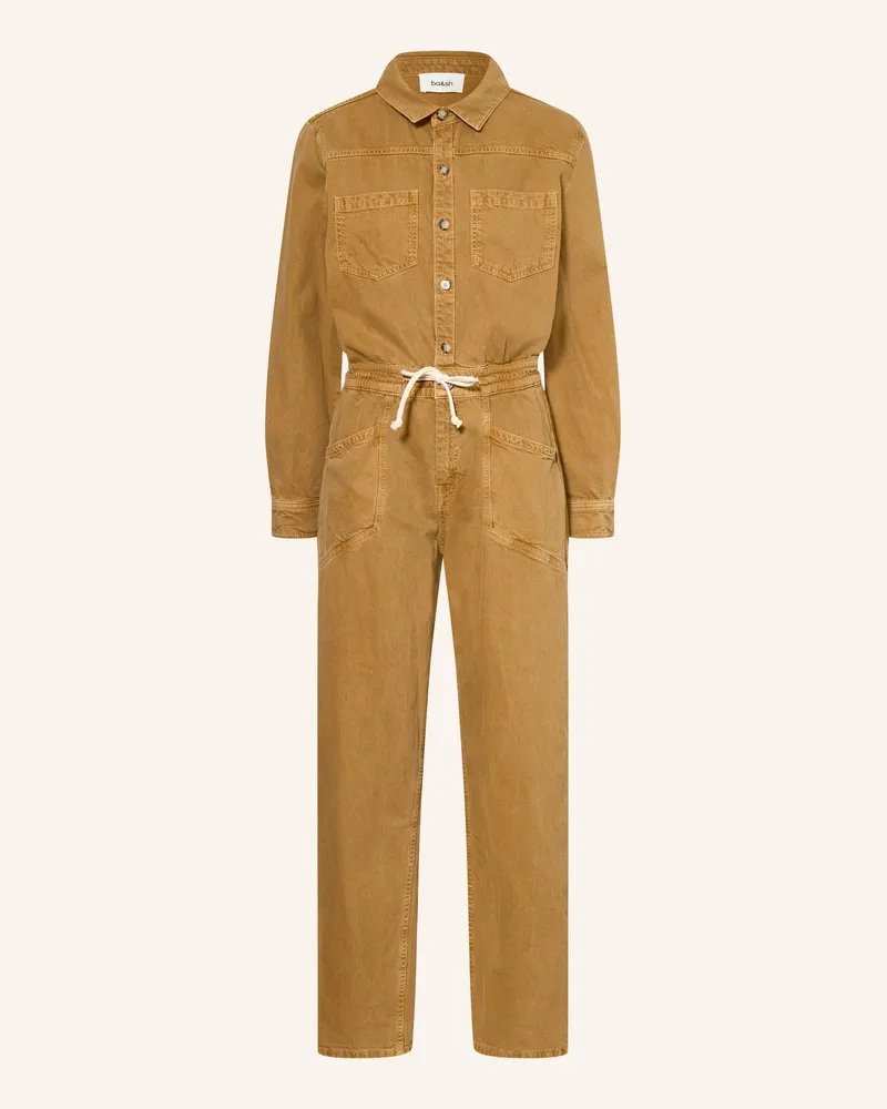 ba&sh Jeans-Jumpsuit Fyorella braun Brown