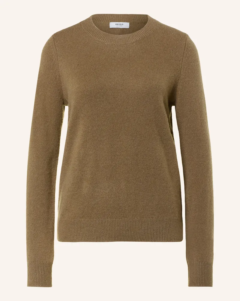Reiss Cashmere-Pullover Mimi gruen Khaki