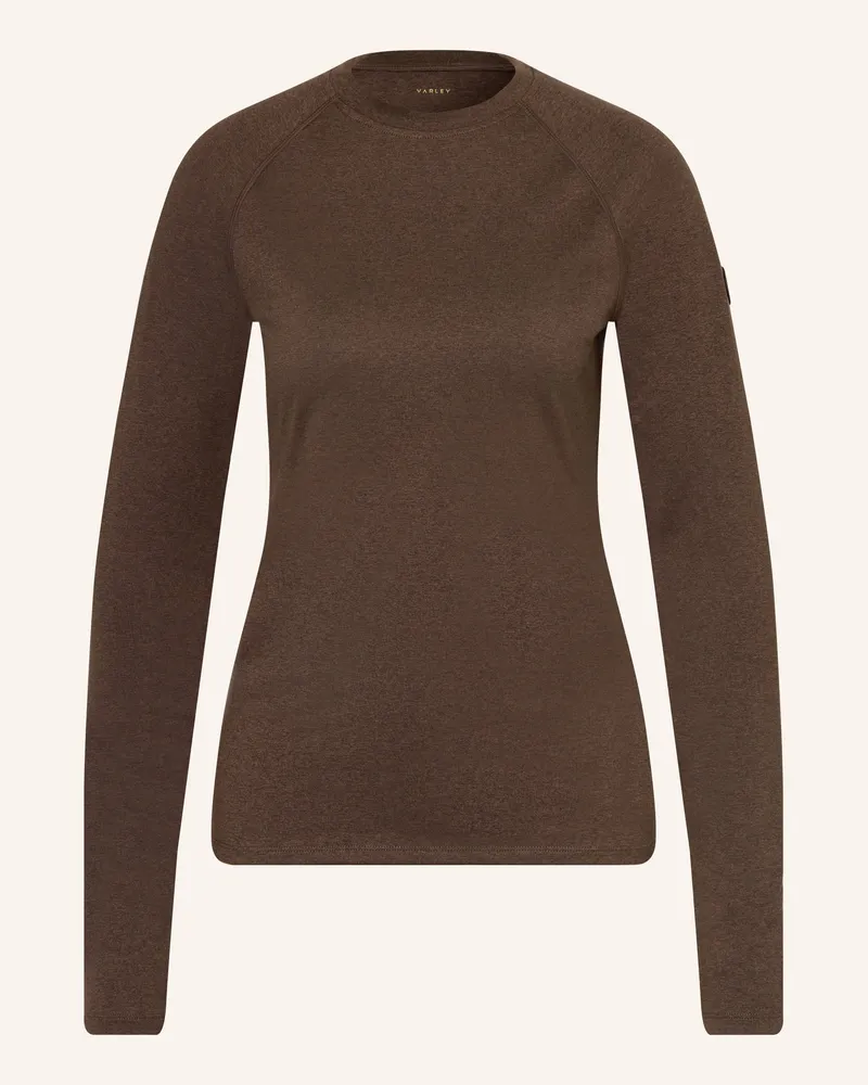 Varley Funktionswäsche-Shirt ALWAYS WARM Braun