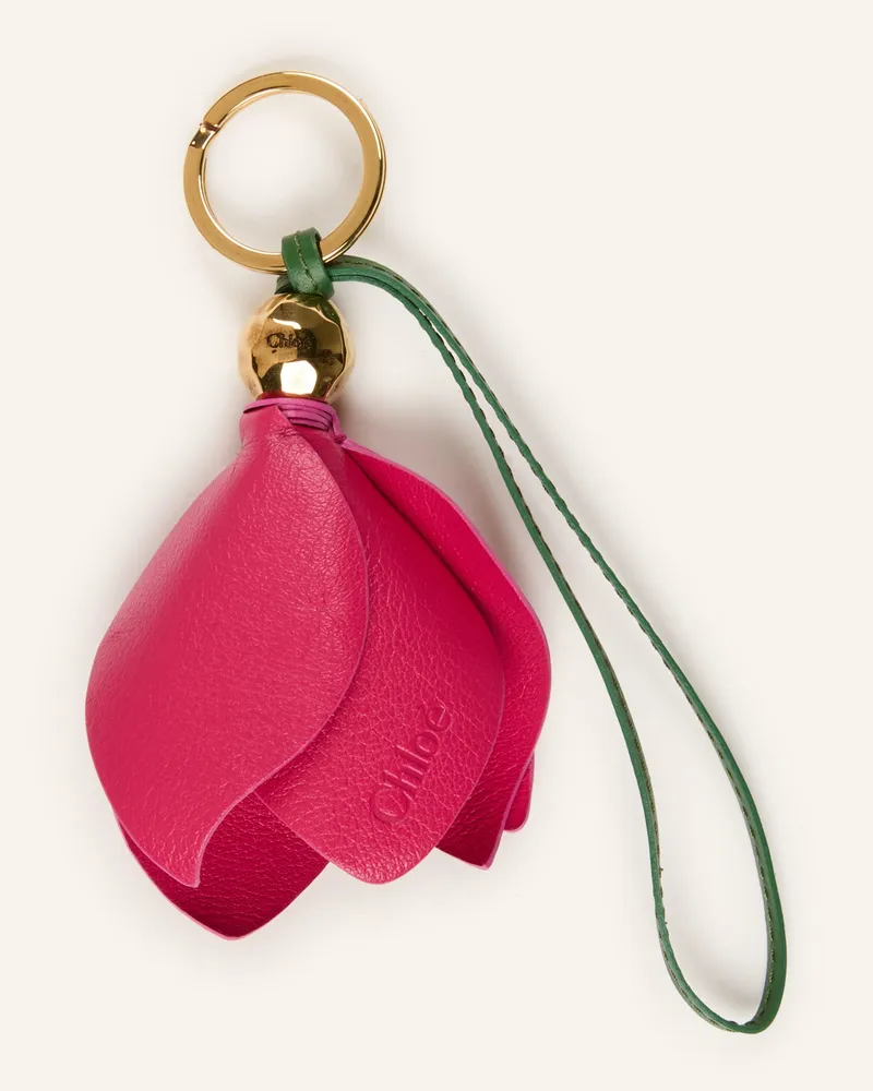 Chloé Taschenanhänger Tulip pink Dreamy