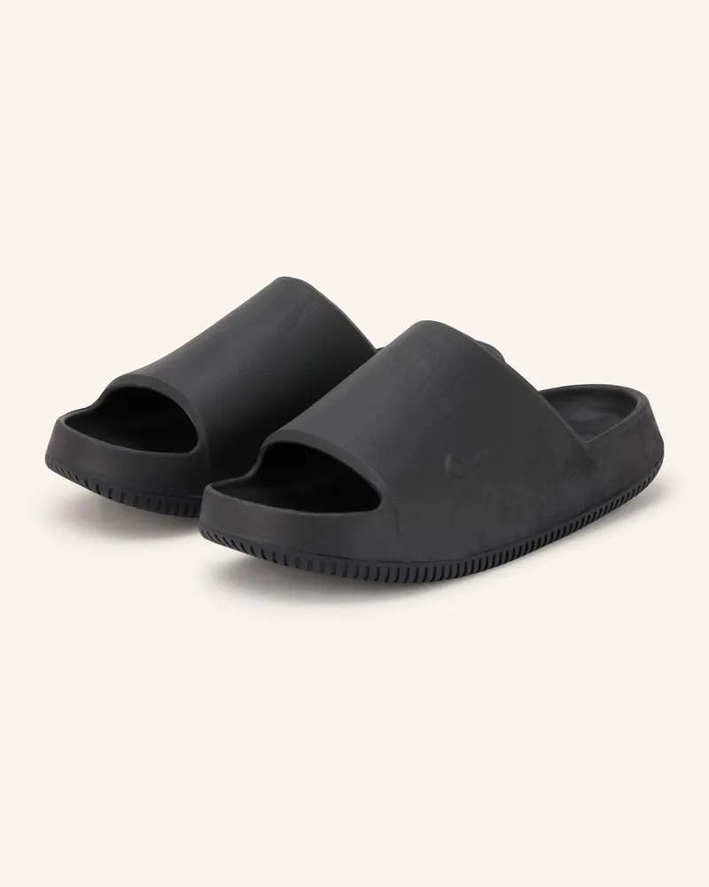 Nike Pantoletten Calm Slide 2.0 schwarz Schwarz
