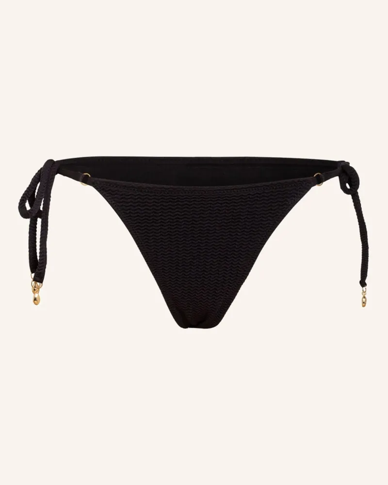 Seafolly Australia Triangel-Bikini-Hose Sea Dive schwarz Schwarz