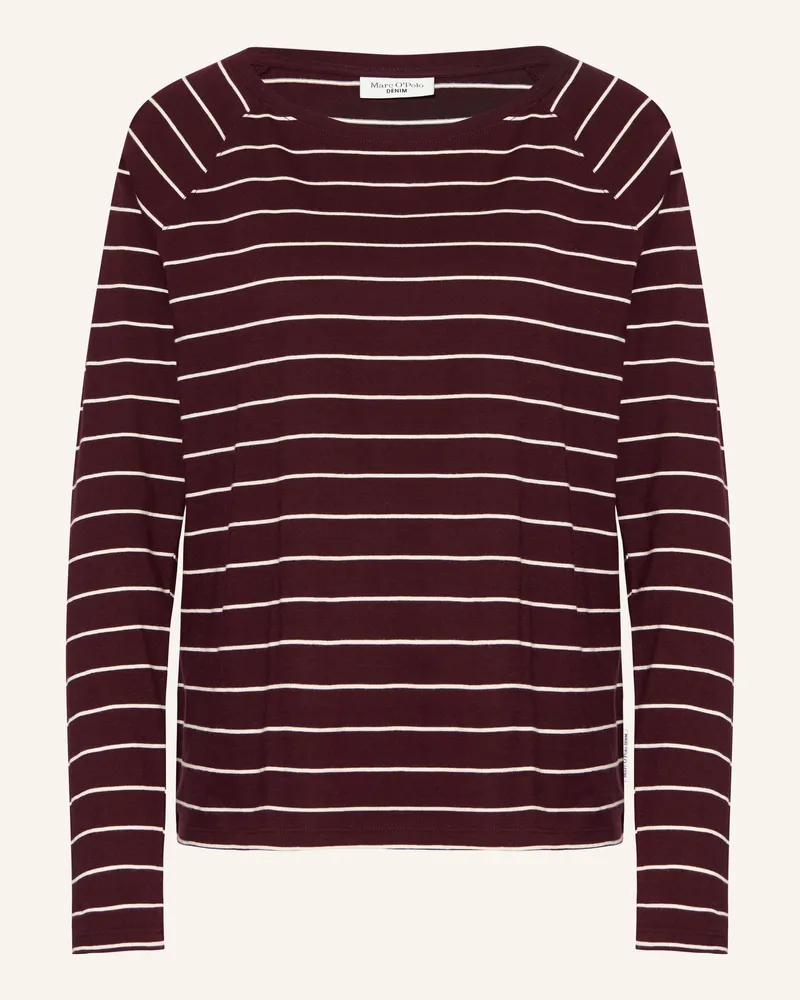 Marc O'Polo Longsleeve rot Dunkelrot