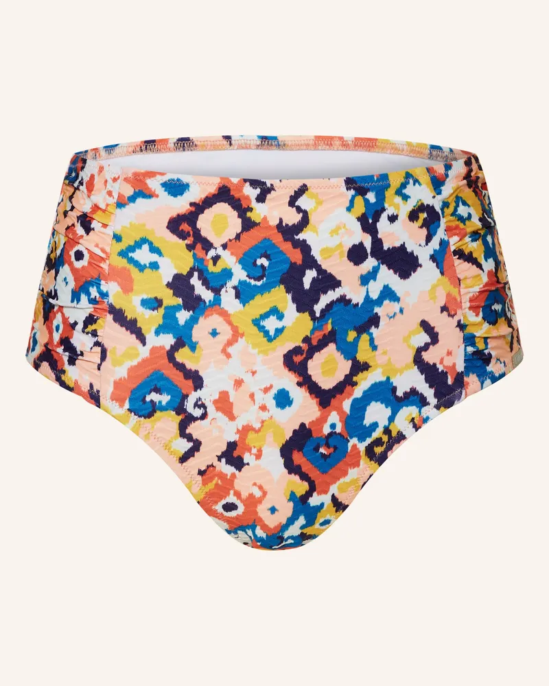 Lidea High-Waist-Bikini-Hose Heartbeat orange Ecru