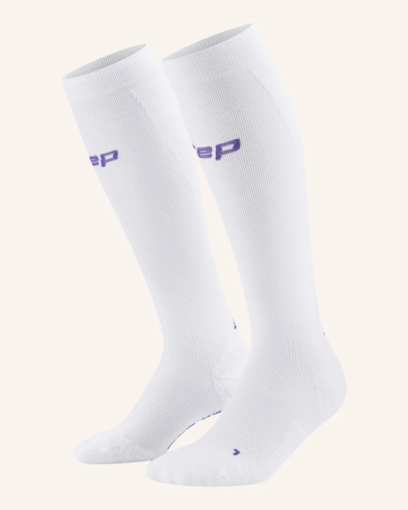 CEP CEP CEP run ultralight socks, tall, 4.0, men Weiss