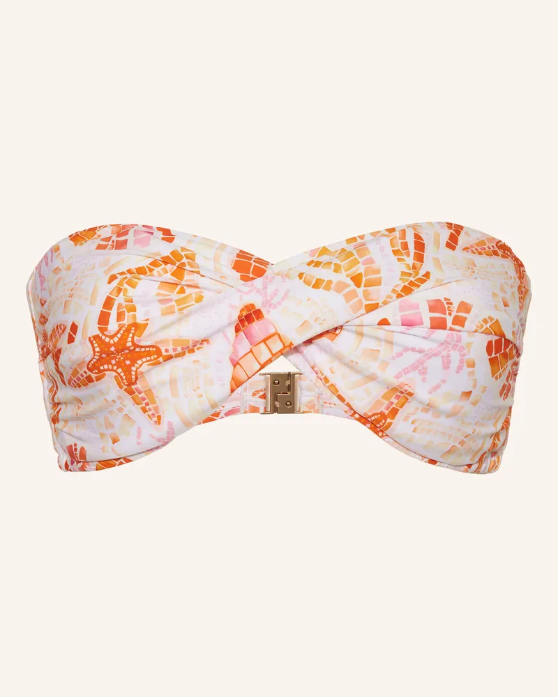 Seafolly Australia Bandeau-Bikini-Top LA MER Weiss