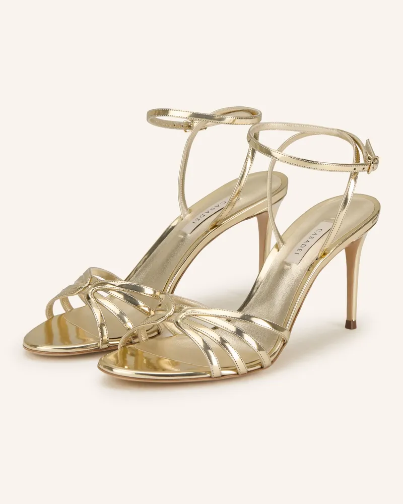Casadei Sandaletten Julia gold Gold