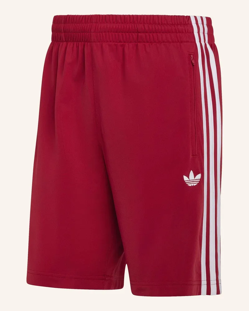 adidas Firebird Shorts rot Weiss