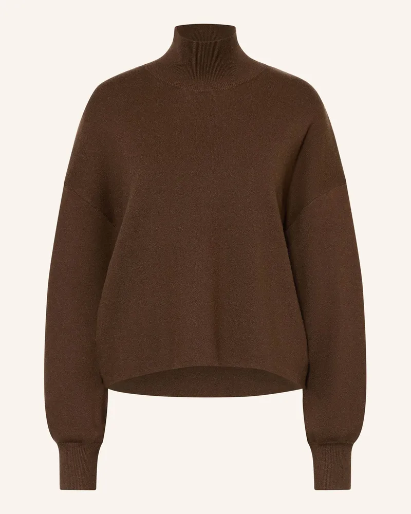 MOSS COPENHAGEN Pullover MSCHMERCY Dunkelbraun
