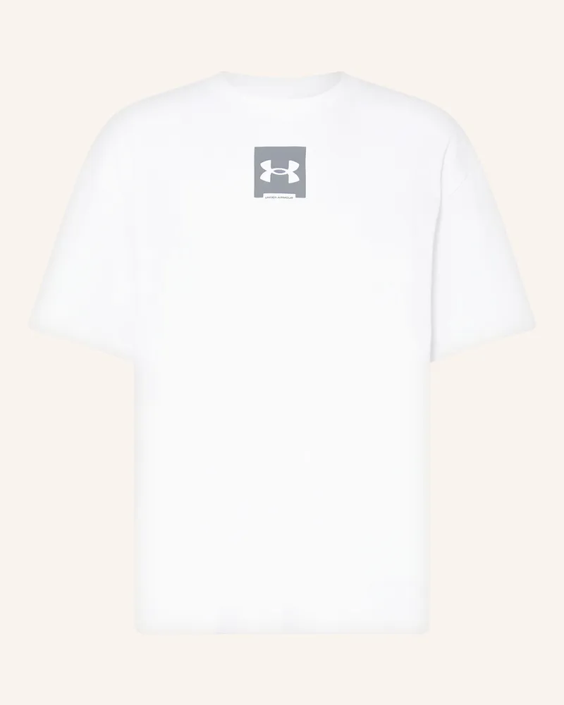 Under Armour T-Shirt UA HEAVYWEIGHT Weiss