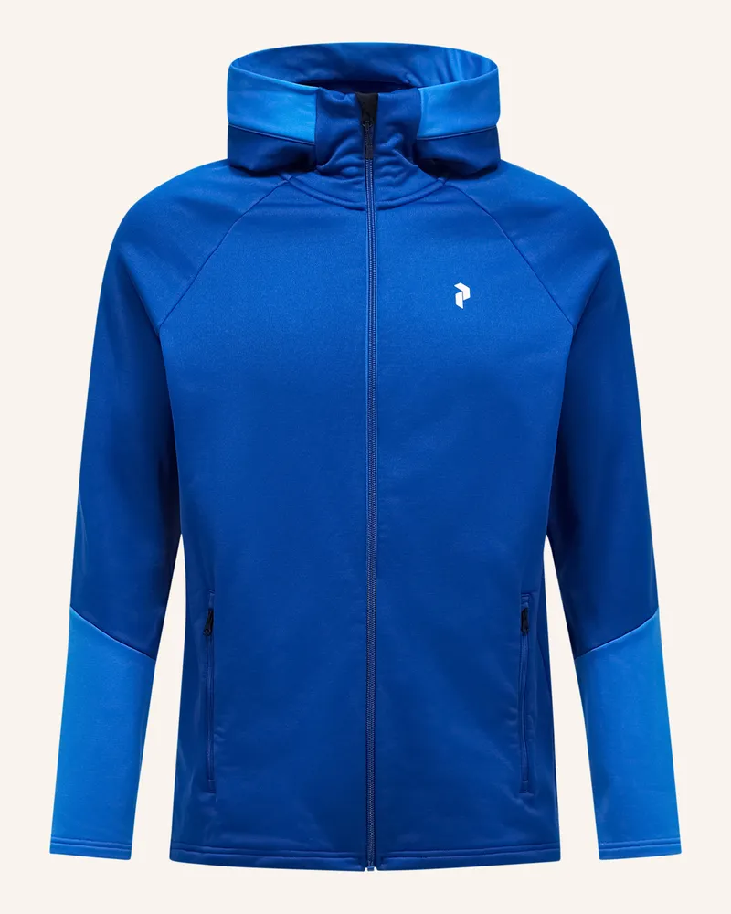 Peak Performance Midlayer-Jacke Rider Zip Hood blau Blau