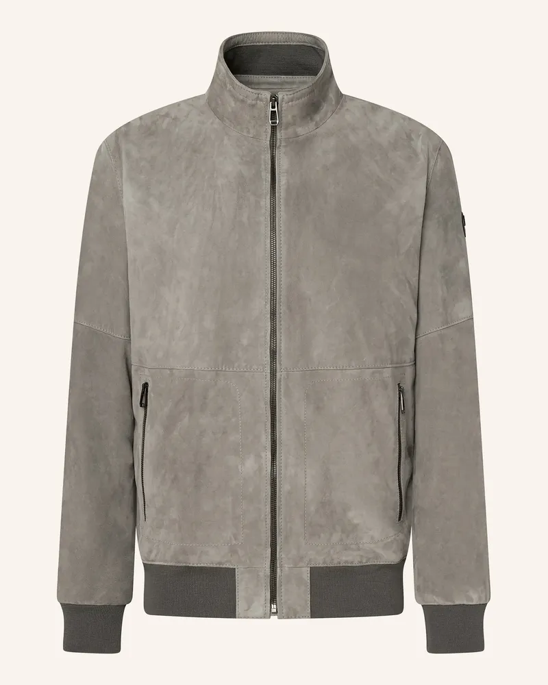 JOOP! Lederjacke grau Grau
